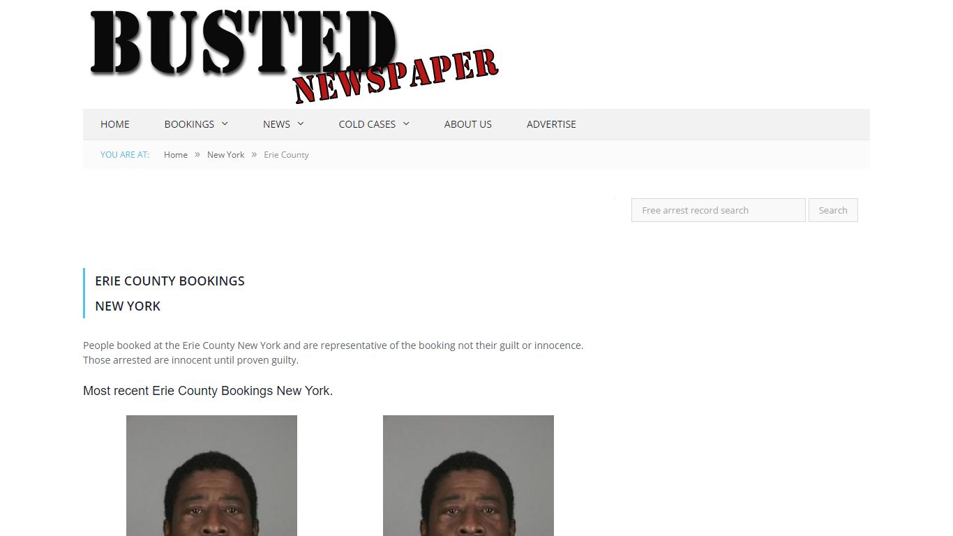 Erie County, NY Mugshots - BUSTEDNEWSPAPER.COM